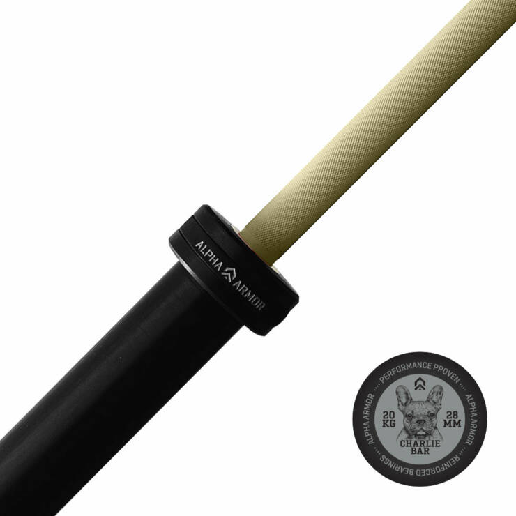BARRA DE PODER CHARLIE CERAKOTE 20KG ALPHA ARMOR ® - Image 4
