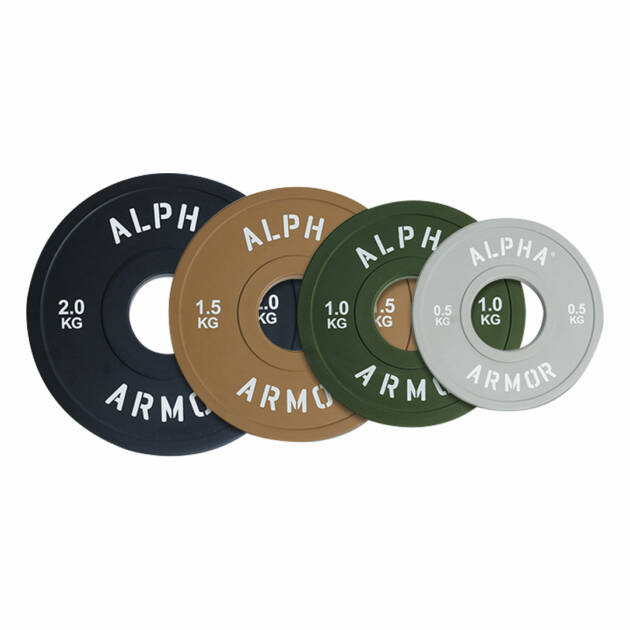 DISCO FRACCIONADO ACERO & PU DE COLOR TRAINING KG ALPHA ARMOR® (PAR)